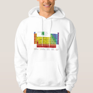 Full Periodic Table of Elements with Description Hoodie