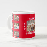 FULL PHOTO COLLAGE MERRY CHRISTMAS ESPECIAL MUG<br><div class="desc">FULL PHOTO MERRY CHRISTMAS  Mug red FULL PHOTO COLLAGE MERRY CHRISTMAS MUG RED COLLAGE</div>