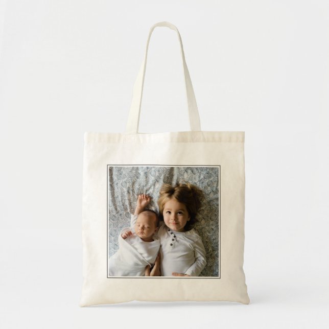 Full Photo Custom Framed Tote Bag (Front)
