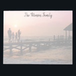 Full Photo Faded Personalized Family Notepad<br><div class="desc">Personalized family stationery in a modern,  simple style with a full photo template,  faded so you can write on the whole page.</div>