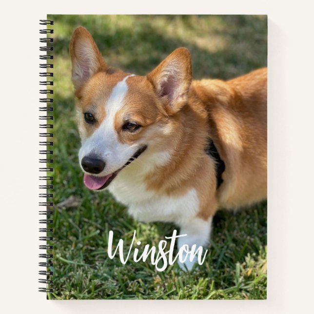Full Photo Personalized Notebook (Front)