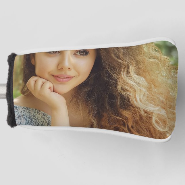 Full Photo Upload Golf Head Cover (Front)