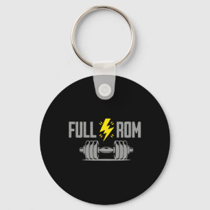Full Rom Fitness Bodybuilding Gym  Keychain
