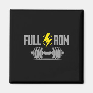 Full Rom Fitness Bodybuilding Gym  Magnet
