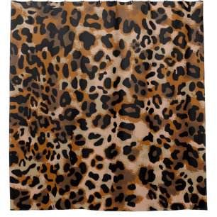 Full seamless jaguar cheetah animal skin pattern.