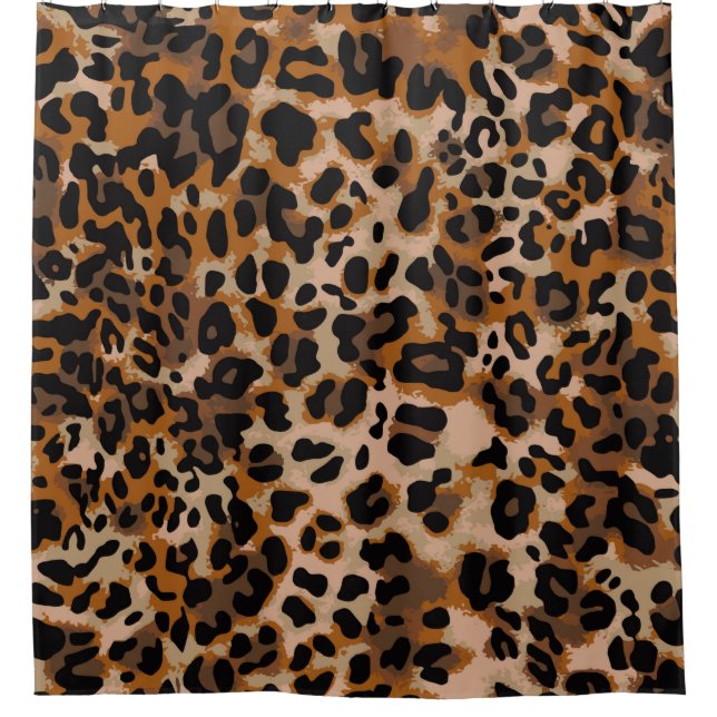 Full seamless jaguar cheetah animal skin pattern. (Front)