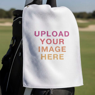 Full Size Image Blank White Golf Towel