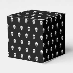 Full Skull Pattern Favor Box