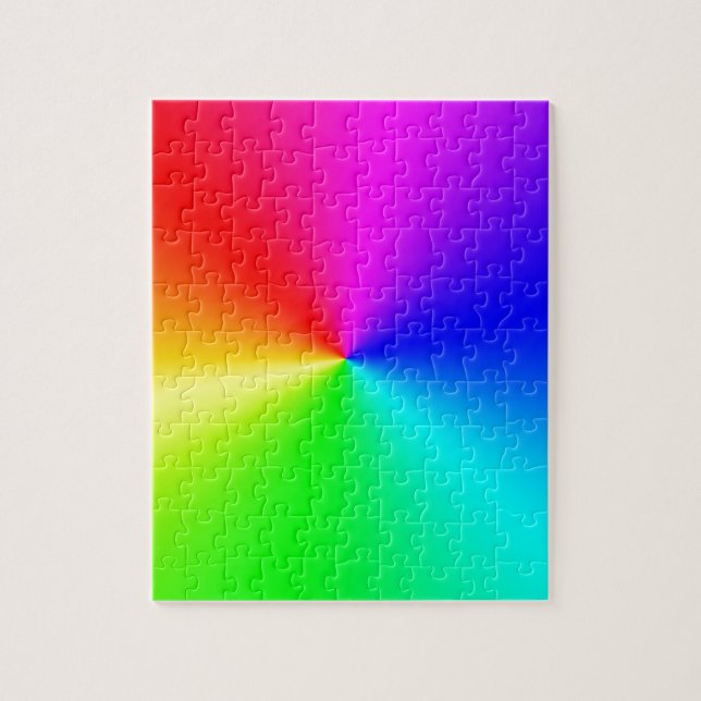 Full Spectrum Rainbow Jigsaw Puzzle (Vertical)
