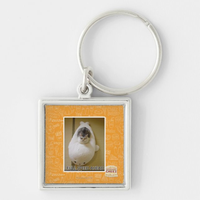 Full Speed Ahead Keychain (Front)