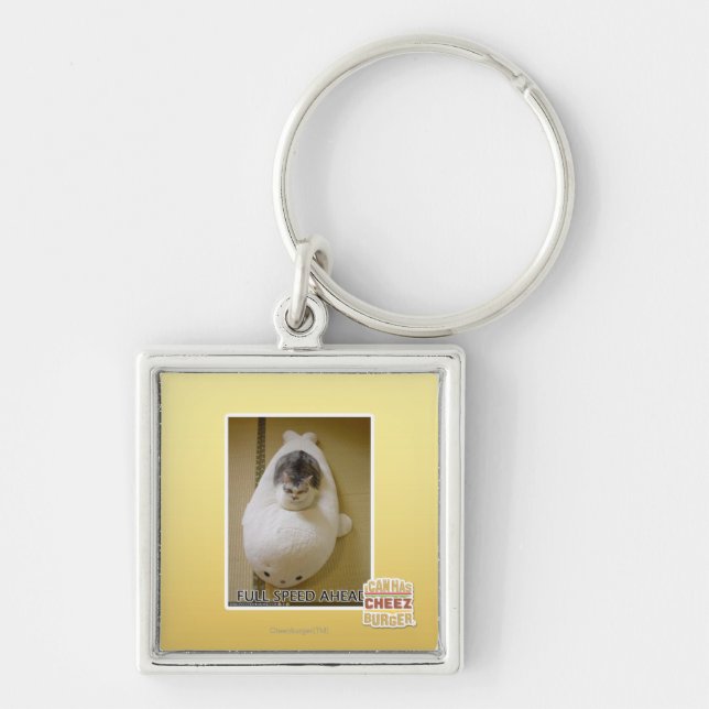 Full Speed Ahead Keychain (Front)