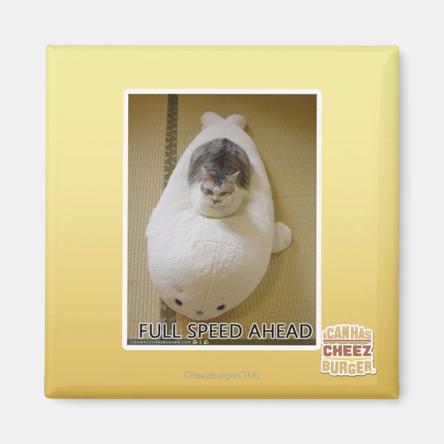 Full Speed Ahead Magnet (Front)