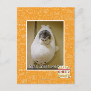 Full Speed Ahead Postcard