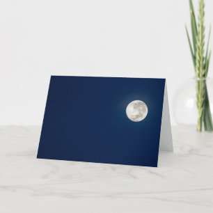 Full Super Moon   Peru Laka Titicaca Card