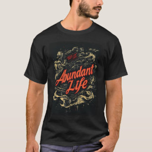 Full Throttle Faith – Abundant Life Biker Tee