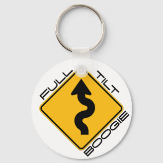 Full Tilt Boogie - winding road ahead Keychain