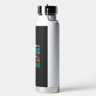 Full Time Teacher Halloween Witch Design_1 Water Bottle