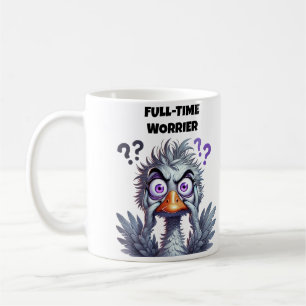 Full Time Worrier Mom Coffee Mug