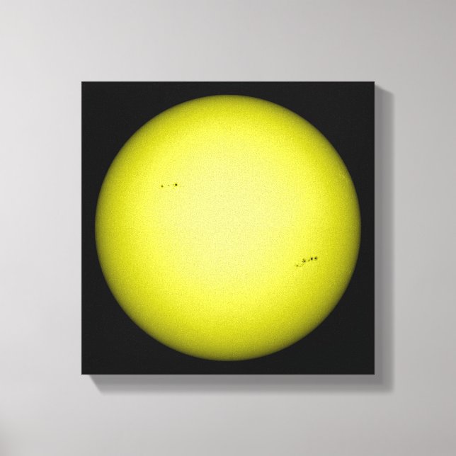 Full view of the Sun Canvas Print (Front)