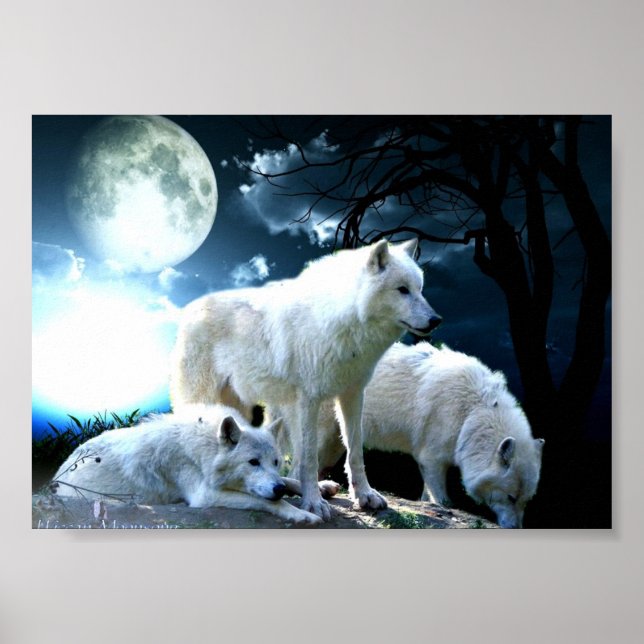 Full Wolf Moon Poster (Front)