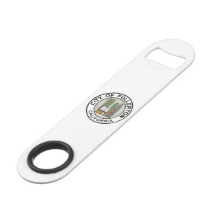 Fullerton (California) City flag  Bar Key