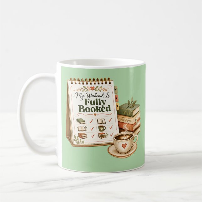 Fully Booked Cozy Book Lover Mug (Left)