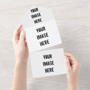 Fully Customizable All In One Wedding Invitation