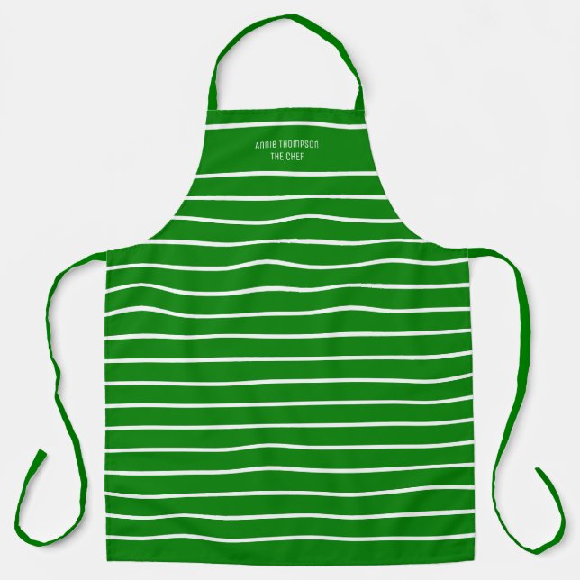 fully customizable all-over print apron (Front)