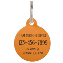 Fully Customizable Dog Tag