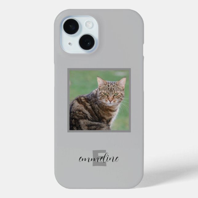 Fully Customizable Pet Portrait Phone Case (Back)