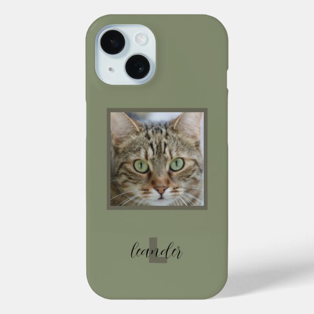 Fully Customizable Pet Portrait Phone Case (Back)