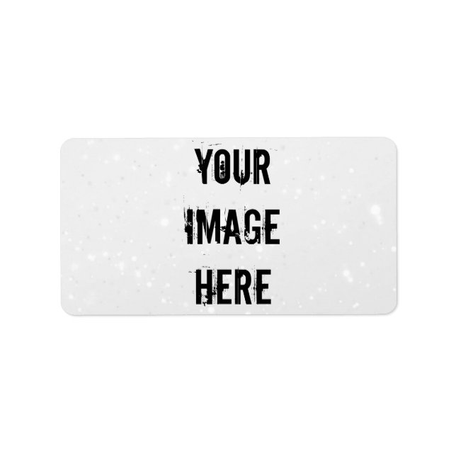 Fully Customizable Return Address Label (Front)
