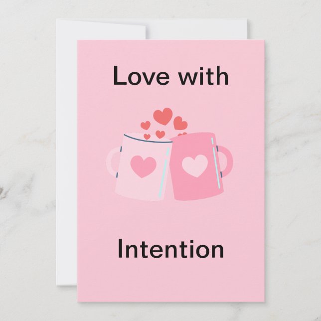 Fully Customizable Valentine's Day Card  (Front)
