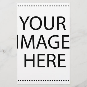Fully Customizable YOUR IMAGE HERE Stationery