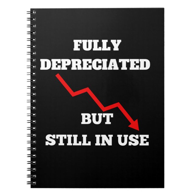 Fully depreciated but still in use  notebook (Front)