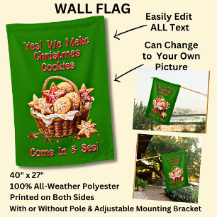 Fully Editable Christmas Cookies Poster