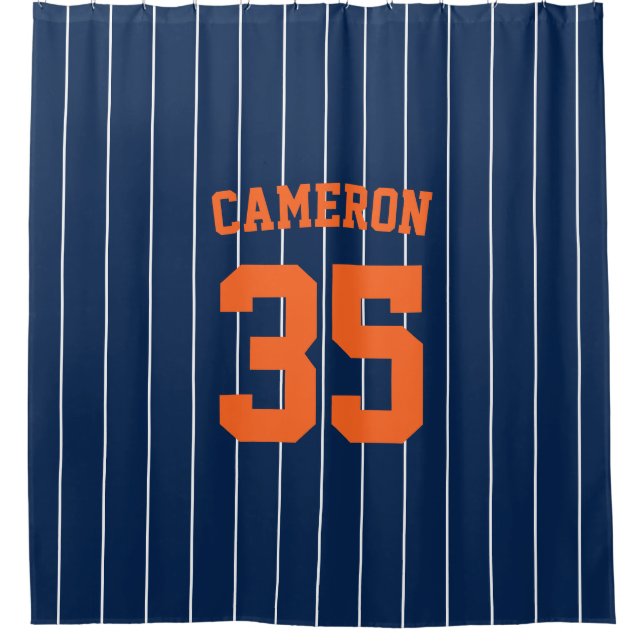 Fully Editable Colours Baseball Jersey Stripes Nam (Front)