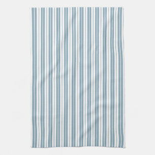 Fully Editable Colours Rustic Country Stripes Kitchen Towel