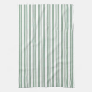 Fully Editable Colours Rustic Country Stripes Kitchen Towel