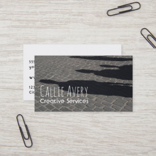 Fully-Editable, Photo-Based Creative Industries Business Card