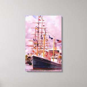 Fully Flagged Canvas Print