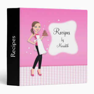 Fully Illustrated Unique Recipe Binder