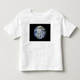 Fully lit Earth centred on the North Pole Toddler T-shirt