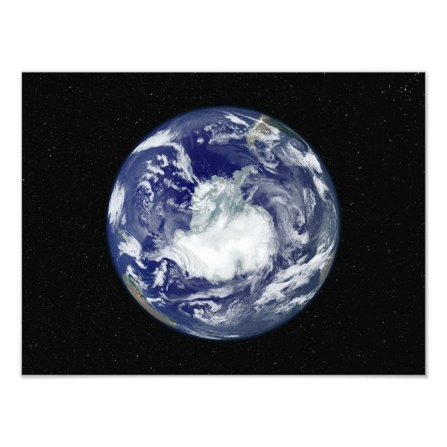 Fully lit full disc image photo print (Front)