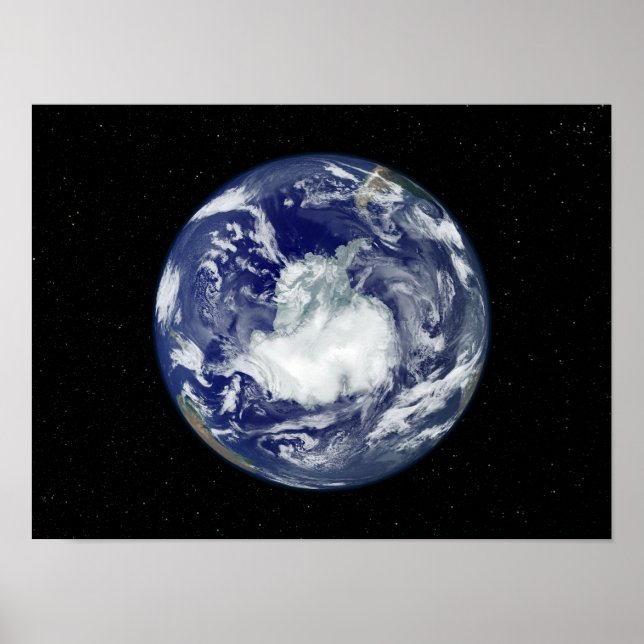 Fully lit full disc image poster (Front)