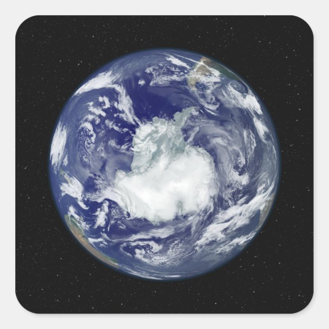 Fully lit full disc image square sticker (Front)