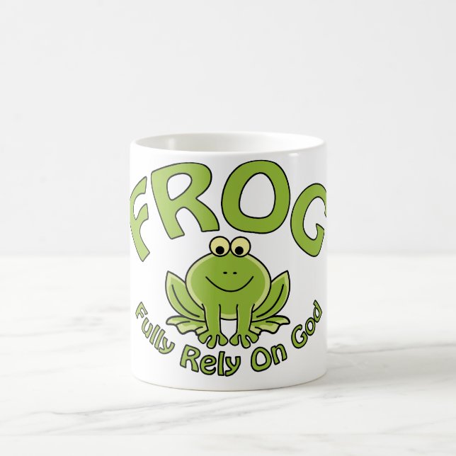 Fully Rely On God Coffee Mug (Center)