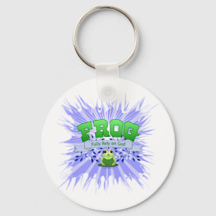 Fully Rely on God Keychain