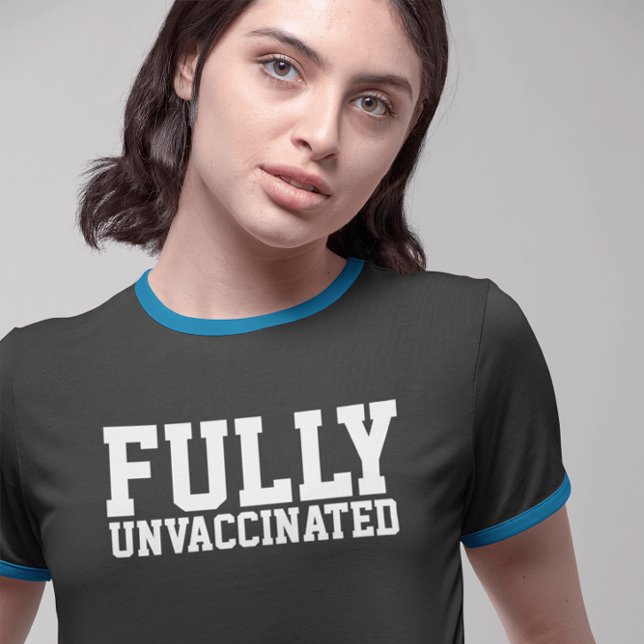 FULLY UNVACCINATED ANTI-VAX Dark T-Shirts (Creator Uploaded)
