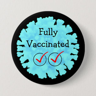 Fully Vaccinated against Covid 19 Button